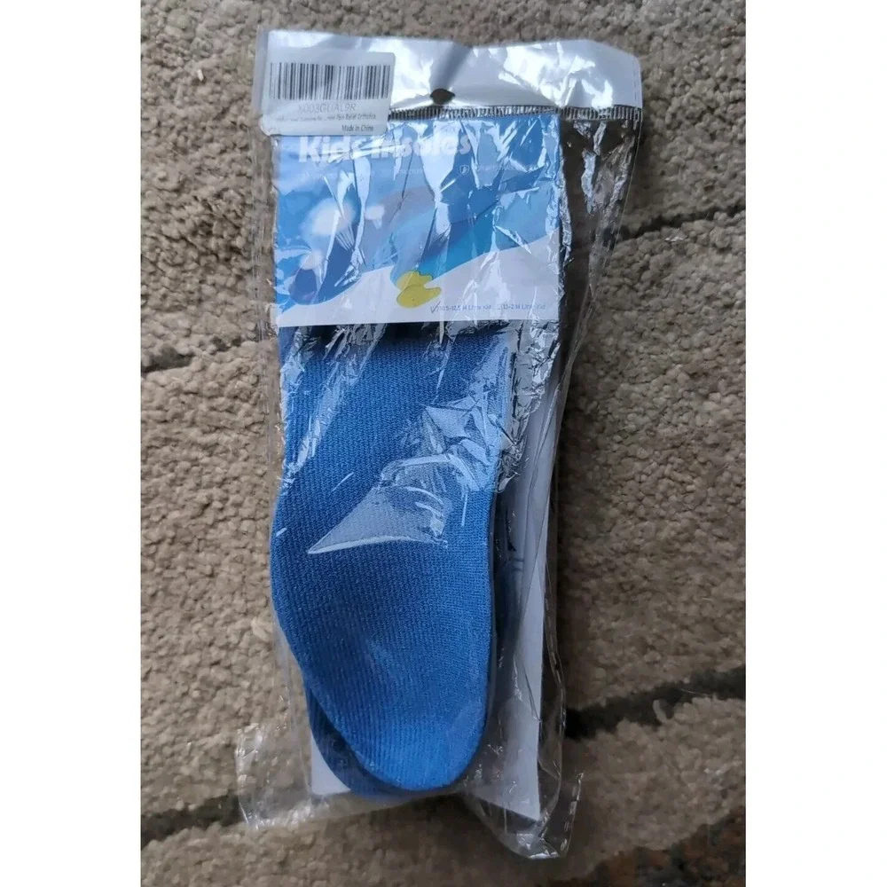 Kids Arch Support Shoe Insoles Plantar Fasciitis Orthotic Support Pain‎ Relief